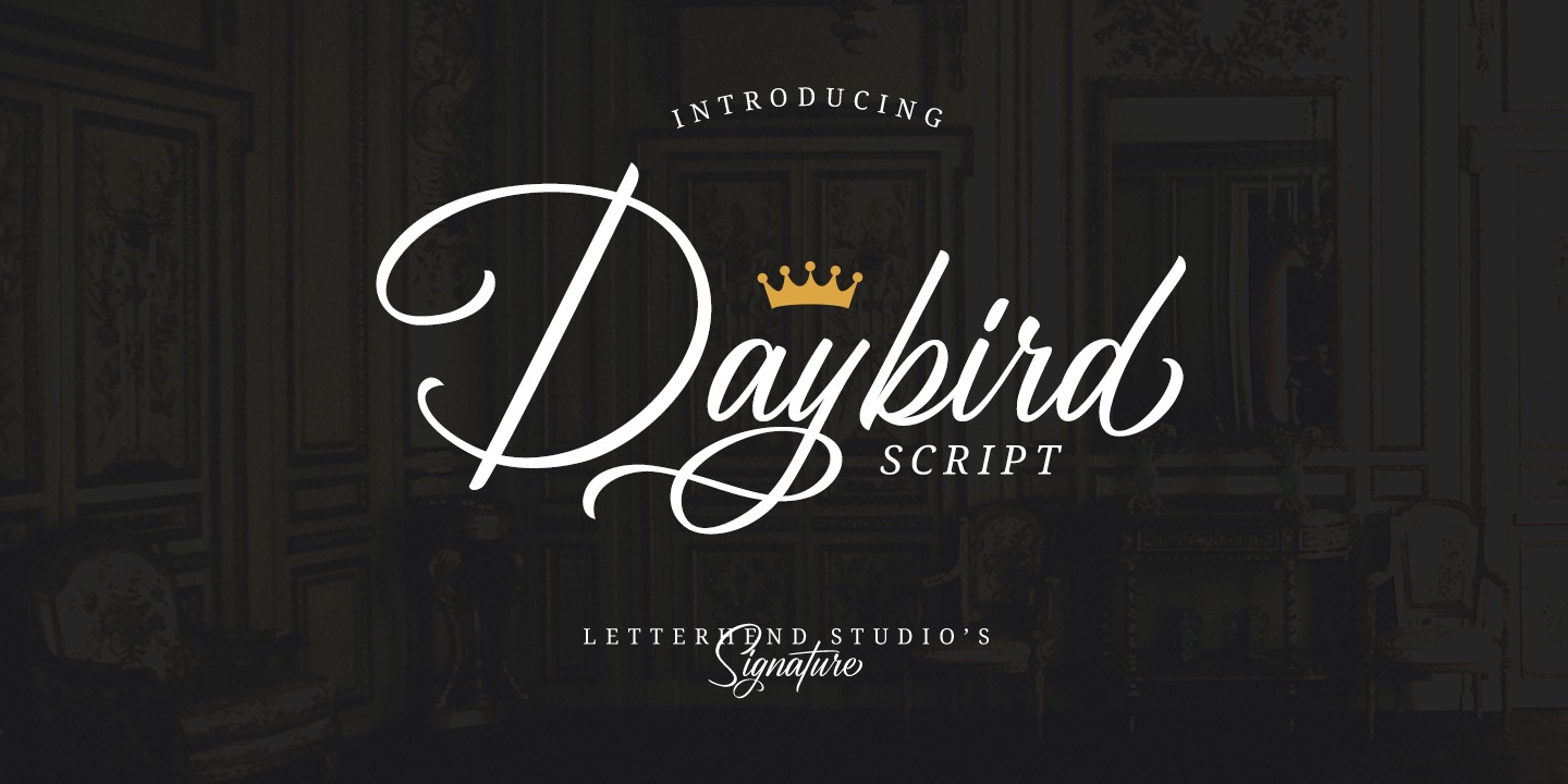 Czcionka Daybird Script